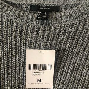 Forever 21 grey sweater